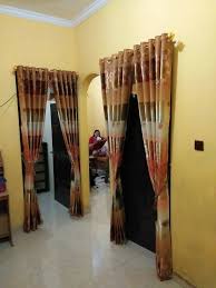 Gorden pintu kamar tidur murah blackout import printing merah krem. Istana Gorden Home Facebook