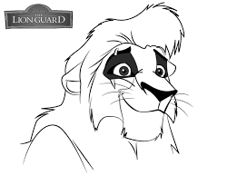 Lion template coloring page pages face animal colouring. The Lion Guard Coloring Pages 100 Pictures Free Printable