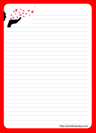 Valentine Stationery Print This Today Writing Paper Printable Writing Paper Template Free Printable Stationery
