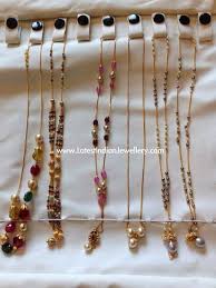 Simple light weight gold necklace designs. Simple Light Weight Gold Chains Latest Indian Jewellery Designs