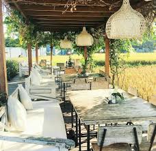 Restoran Sawah Bali 6 Phinemo Rumah Kebun Arsitektur Rumah Beton