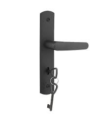 Fechadura de Porta Interna PVC Preta Ipanema Soprano - Arthen Fechaduras -  O Melhor Preço Para Sua Porta!