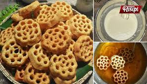 Resepi kuih raya 2016 dan biskut. Cara Buat Kuih Ros Cantik Dan Rangup Kuih Tradisional Yang Semakin Dilupakan Kongsi Resepi