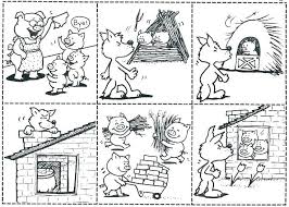 Supercoloring.com is a super fun for all ages: Three Little Pigs Story Sequencing Printable Free Novocom Top