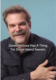 Dave Wearing Stone Island