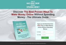 Another way to make money online without needing significant investment. Make Money Online Without Spending Money Plr Ebook 10k Words