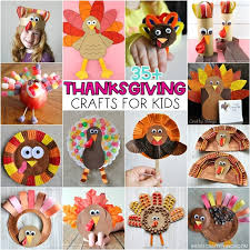 Make your place cards by using brown craft paper to cut leaves, and then place. Thanksgiving Crafts For Kids I Heart Crafty Things