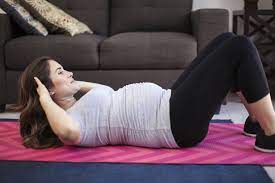 4 Ejercicios De Abdominales Para Embarazadas