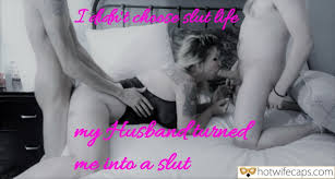 share my wife gif captions, memes and dirty quotes on HotwifeCaps