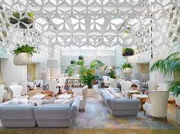 This light creates a naturally beautiful ambiance with its opal white glass shade. World S Best Hotel Lobby Designs