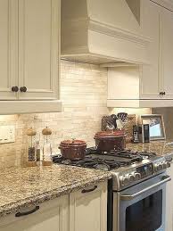 Light Ivory Travertine Kitchen Subway Backsplash Tile Backsplash Com Kitchen Tiles Backsplash Kitchen Cabinets Kitchen Design