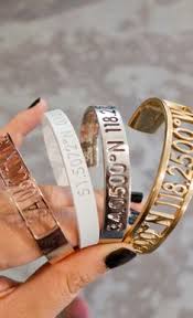 43 Best Coordinates Bracelet Images In 2019 Custom