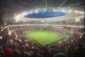 Ferenc puskás stadium, groupama arena, and nagyerdei stadion. Ferenc Puskas Stadium Marca English