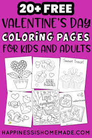 Adult coloring coloring pages cards adult colouring in quote coloring pages kids coloring maps playing cards colouring sheets. 20 Valentines Coloring Pages Happiness Is Homemade