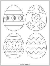 My kids love decorating eggs for easter. Free Printable Easter Egg Templates And Coloring Pages Mombrite