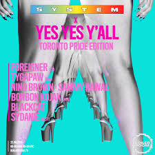 Available to customers on participating tv providers. System X Yes Yes Y All Toronto Pride Special Boiler Room