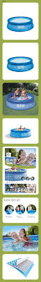 Intex Easy Set Pool Aufstellpool 244 X 76 Cm In 2020 Aufsteller Pool Easy