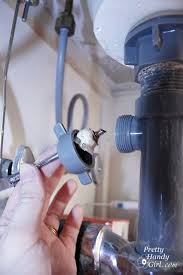 Leave the clevis strap where it is hanging and twist off the gasket that is holding the pivot rod in the drain. Repairing A Pop Up Sink Drain Pretty Handy Girl