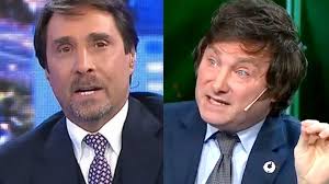 Se considera un «minarquista estático y un anarcocapitalista dinámico». Eduardo Feinmann Cruzo A Javier Milei Y Los Libertarios Estallaron
