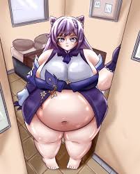 Rule 34 - 1girls Bbw Chubbymuffin Door Fat Thighs Female Female Only Genshin  Impact Huge Belly Huge Breasts Human Keqing (genshin Impact) Looking At  Viewer Overweight Overweight Female Solo Solo Female Standing