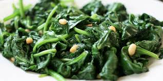 Spinach and Pine Nuts Recipe
