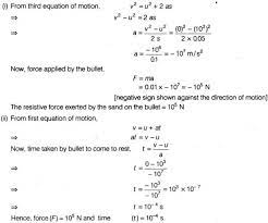Ncert Exemplar Problems Class 9 Science Force And Laws Of Motion Cbse Tuts Ncertsolutions Ncertsolutionsclass9science Ncertsolution Science Class Force