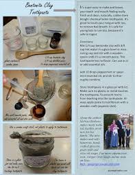 Bentonite Clay Toothpaste Homemade Toothpaste Recipe Homemade Toothpaste Bentonite Clay Toothpaste