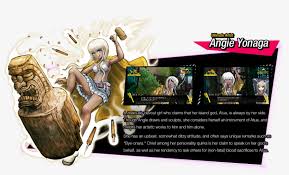 The following sprites appear during the debate scrum class trial event. Angie Yonaga Danganronpa V3 Official English Website Danganronpa V3 Characters Png Image Transparent Png Free Download On Seekpng