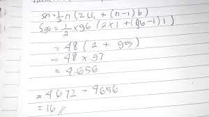Jumlah yang ia dapatkan adalah 224. Ani Menjumlahkan Nomor Nomor Halaman Buku Terdiri Atas 96 Halaman Dan Di Peroleh Hasil Brainly Co Id