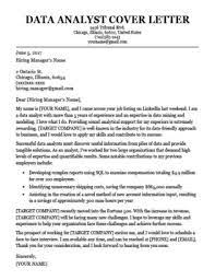 Learn what to include in an application cover letter, then download and draw inspiration from these free cover letter templates to impress your next employer. Analytics Developer Cover Letter October 2021