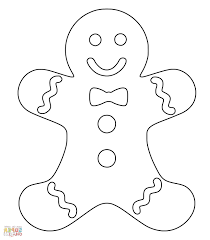 Christmas Gingerbread Man Gingerbread Man Coloring Page Christmas Gingerbread Men Christmas Coloring Pages