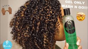 It's excellent for this hair type because it has just the right amount of grip but. Gel Only Defined Wash N Go L Curls Ultimate Styling Collection Youtube