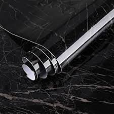 Buy the best and latest contact paper marble on banggood.com offer the quality contact paper marble on sale with worldwide free shipping. Oxdigi Marble Contact Paper 24 X 196 Inches Self Adhesive Peel Stick Wallpaper For Kitchen Countertop Cabinet Furniture Waterproof Pvc Removable Black Amazon Com