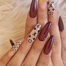 First, file the sides of the nails to create a sharp point on the end. 65 Best Coffin Nails Short Long Coffin Shaped Nail Designs For 2021