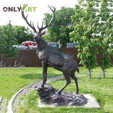 For children from 3 years. Casting Bronze Animal Crafts Garden Decor Deer Statues For Sale Oad 12 Onlyart Sculpture Co Ltd