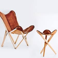 Tripolina Camp Stool Campaign Furniture Butterfly Chair Tripolina Chair