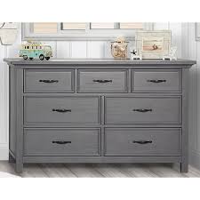 The only problem with this is that it was just too gray. Evolur Belmar 7 Drawer Double Dresser In Rustic Gray Nebraska Furniture Mart