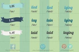 Enter the difficult name to pronounce. Confusing Verbs 4 Lie Vs Lie Vs Lay Kse Academy Academia De Ingles