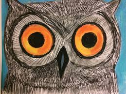 Image Result For Paint An Owl Art Lesson Owl Drawing Art Animal Art Projects Owls Drawing