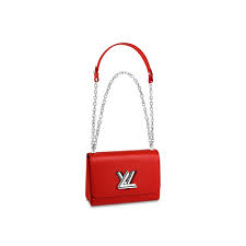 Louis vuitton x grace coddington catogram paname camera bag brown red. Twist Mm Epi Leather Handbags Louis Vuitton