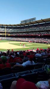 Angel Stadium Section F109 Home Of Los Angeles Angels Of