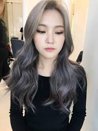 Korea Korean Kpop Idol Actress 2017 Hair Color Trend For Winter Fall Lavender Ash Brown Hairstyles For Girls Kp Hair Color Asian Kpop Hair Color Ash Hair Color