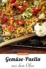 gemuse reis pfanne aus dem ofen rezept gemuse paella rezepte einfache gerichte