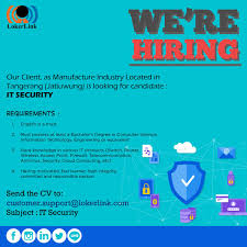 Lowongan kerja pt blue gas indonesia penempatan area serang. Lokerlink On Twitter We Re Hiring Now Work Place Tangerang Visit Https T Co Vv5qphxzzk Lokerlink Loker Kerja Tangerang Tangerangselatan Tangerangkota Bsd Bsdcity Jatake Jatiuwung Cimone Batuceper Serpong Bumiserpongdamai