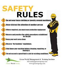 Safety Rules In Work Place Health And Safety Poster Safety Rules Safety Posters