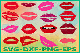 Download Lips Lips Silhouette Makeup Graphic By Alexsvgstudio Creative Fabrica SVG Cut Files