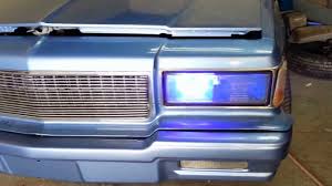 6 0 box chevy halo headlight install youtube 6 0 box chevy halo headlight install