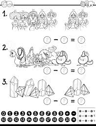 Ilustracion De Dibujos Animados En Blanco Y Negro Del Juego De Actividades Matematicas Educativas Para Ninos Con Divertidos Personajes Y Objetos Pagina Para Colorear Ilustraciones Vectoriales Clip Art Vectorizado Libre De Derechos Conéctate para añadir a favoritos. ilustracion de dibujos animados en blanco y negro del juego de actividades matematicas educativas para ninos con divertidos personajes y objetos