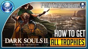 Lucatiel is no longer by the unseen path bonfire, but is found in the side building when going up the first set of stairs. Path To Platinum Dark Souls Ii Scholar Of The First Sin All Trophies Youtube