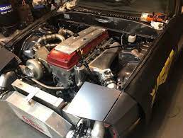 Turbocharged Ford Barra Inline-six In A Mazda Rx-7 Mazda Rx7 Ford Courier Mazda